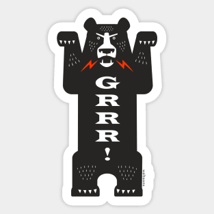 Grumpy Bear Sticker